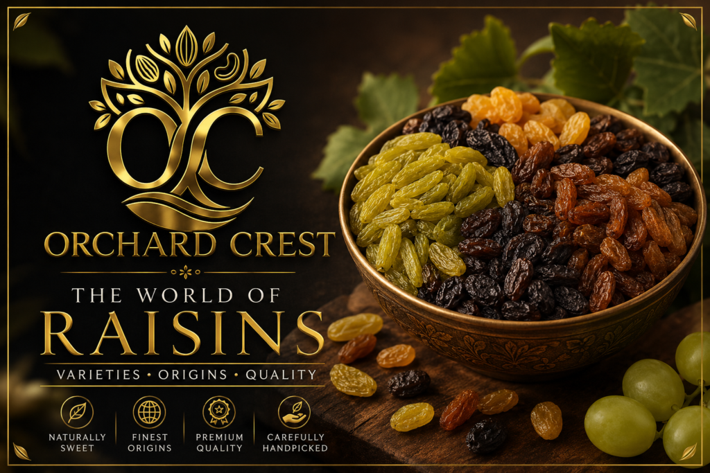 Raisin Varieties, Types & Premium Quality Guide | ORCHARD CREST